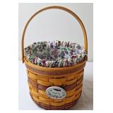 Longaberger 1996 May Series Sweet Pea Basket