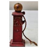 Cast Iron Gas Pump Toy, Antique