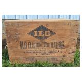 ILG Electric Ventilating Co. Wood Crate