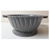 Gray Graniteware Colander