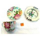 Cup Saucer & Plate  unmarked