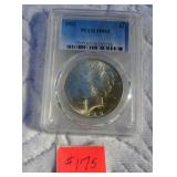 1922 Peace Siver Dollar Graded