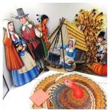 1990  Beistle Thanksgiving Cut Outs