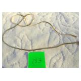 14k Italian gold 18" Chain