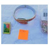 Breast Cancer Pin charms Bracelet