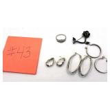 Sterling .925  Jewelry Lot