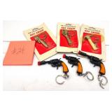 Vintage Keychains tools & guns