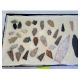 30 Assorted Arrowheads