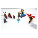 Various Lego Superhero Minifigures