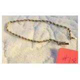 14k gold Rope Bracelet