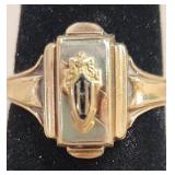 1950 Josten 10 Kt Clasd Ring