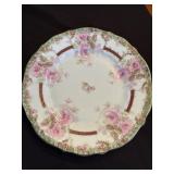 VTG Shabby Pink Roses Numbered Plate