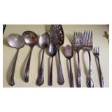 VTG Silver Plated Flatware