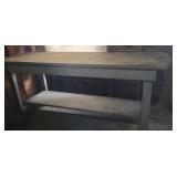 Rustic Handmade Wooden Workbench