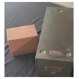 Vintage Index Cards File Boxes