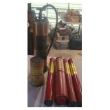 Vintage Copper & Brass Fire Extinguisher