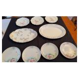 Haviland and Nippon Hand Painted Plates