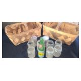 Vintage Canning Jars, Notra Dame 7-Up Bottle