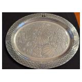 Wilton Armetale Harvest Pumpkin Tray
