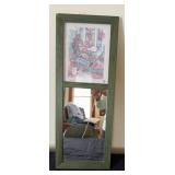 Country Folk Art Mirror