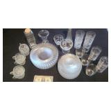 Vintage Clear Dishes