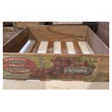 Pacific Fruit Exchange Wood Crate
