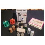 Salt & Pepper Shakers, Poker Chip Holders,  Can