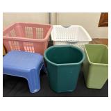 Small Laundry Baskets, Wastebaskets
