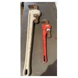 Pipe Wrenches 24" & 14"