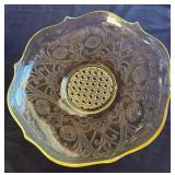 Lancaster Landrum Topaz Yellow Console Bowl