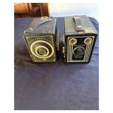 Early Brownie and AGFA Shur Flash Cameras