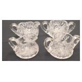 Two Sets of Vintage Creamers & Sugars