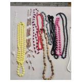 Vintage Costume Beaded Necklaces