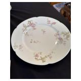 Haviland Limoges Pink Roses Plate