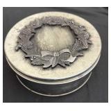 Metzke Pewter Holiday Cookie Tin