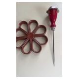 Red Handled Ice Pick