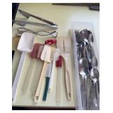 Misc. Flatware, Spatulas, Tongs