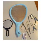 VTG Hand Mirrors and Finger Nail Clippers