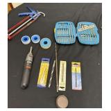 Drill Bits and Caulking Gun