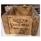 Sweet Covering Chocolate Wood Crate ?