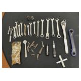 Assortment of Wrenches and Sockets