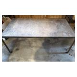 Cast Iron Metal Table