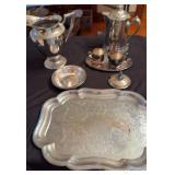 Silver Plated Coffee Pot and More