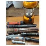 Assortment of Flashlights and Lantern