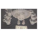 Vintage Fostoria Colony Swirl Pattern Set