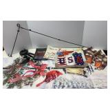 Seasonal Garden Flags & Wind Chime