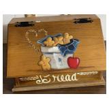 Hand Painted Bread Box