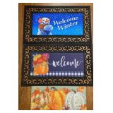 Door Mats With Changeable Greetings