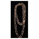 Gold tone 30 inch chain