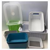 Plastic Storage Baskets